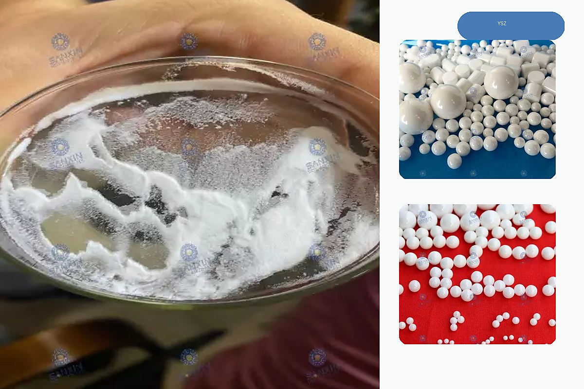 Yttria Stabilized Zirconia Beads for Lithium Iron Phosphate Precursor Milling